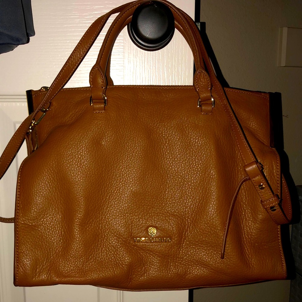 Vince Camuto Tina Leather Satchel